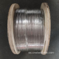 7X7 Dia.1.8mm Cable de acero inoxidable